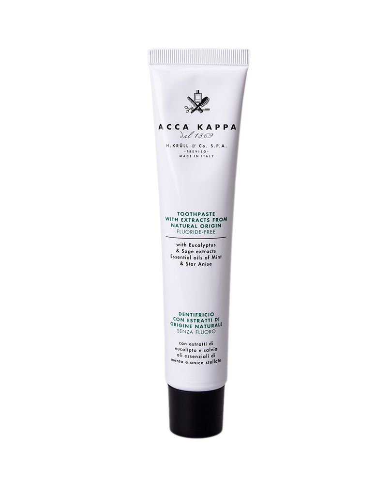 Dentifrice naturel sans fluor avec eucalyptus
