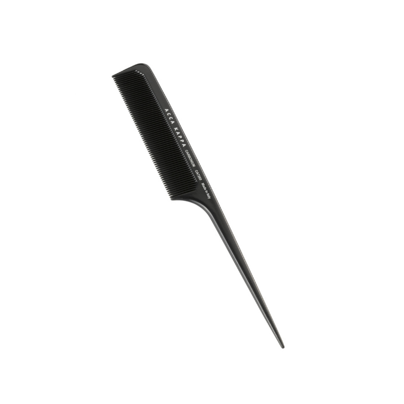 Peigne en carbone à dents fines 22 cm