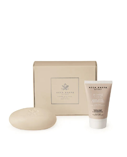 Jasmine & Water Lily Gift Set - Hand Cream & Soap