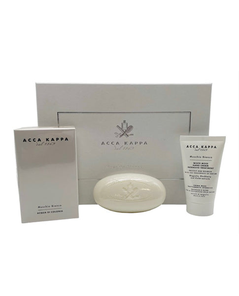White Moss Gift Box - Eau de Cologne, Soap & Hand Cream