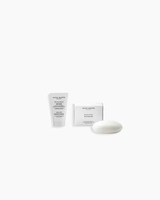 Ensemble cadeau White Moss - Crème à mains et savon
