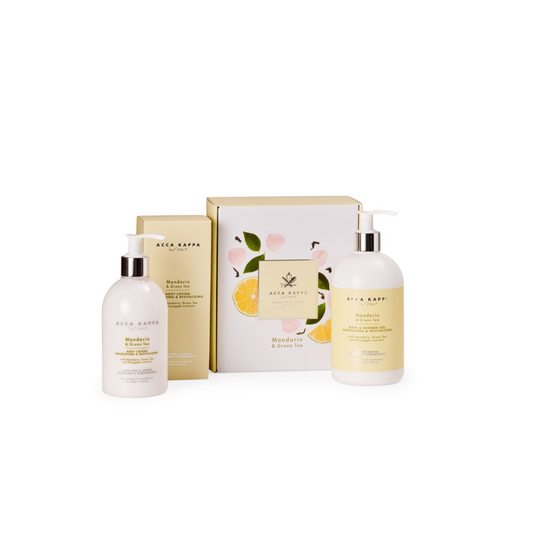 Mandarin & Green Tea Gift Set - Shower Gel & Body Lotion