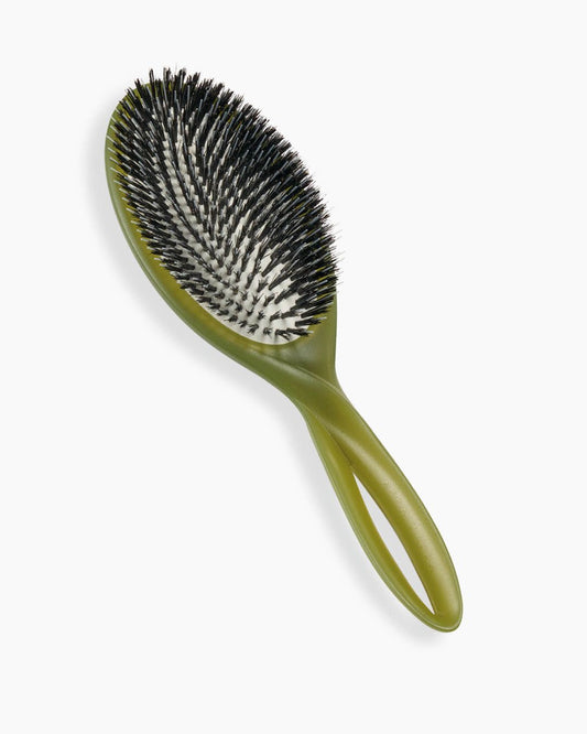 Infinito POP Hairbrush - Forest Green, Boar & Nylon Bristles