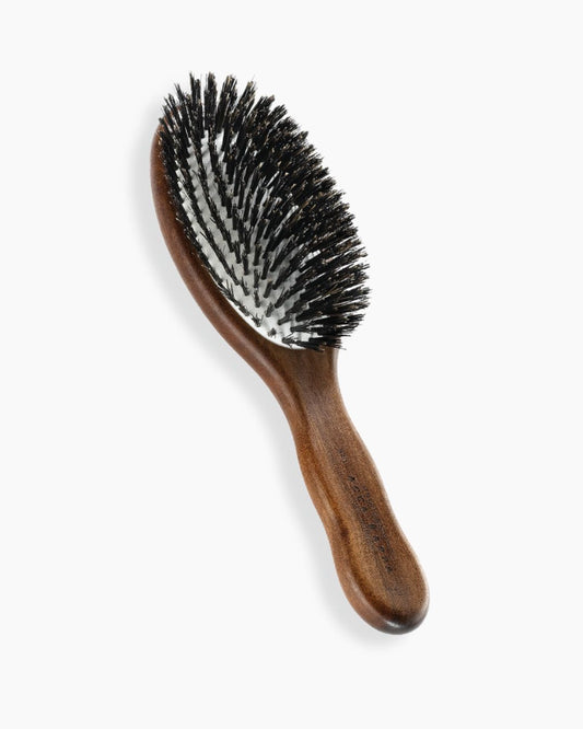 Brosse pneumatique avec poils de sanglier