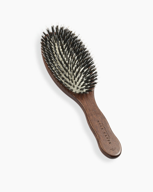 Brosse pneumatique avec poils de sanglier et nylon