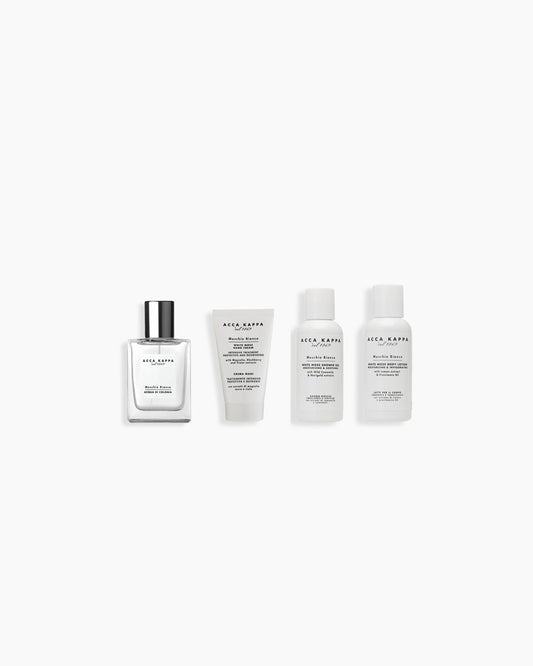 Ensemble cadeau White Moss - Eau de Cologne 50 ml, gel douche 100 ml, lotion pour le corps 100 ml et crème à mains