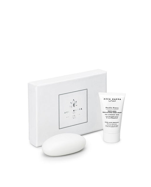White Moss Gift Box - Hand Cream & Soap