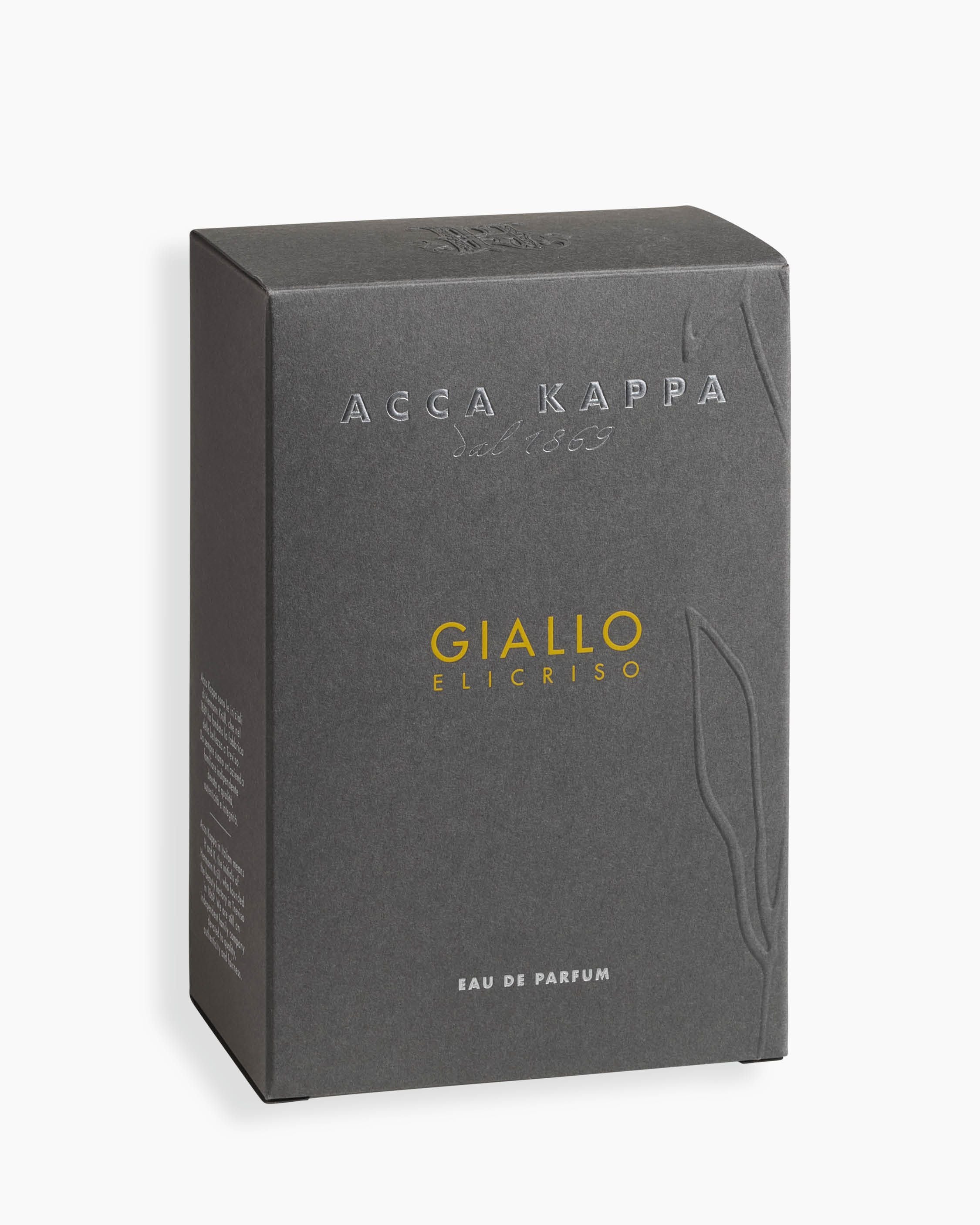 Giallo Elicriso - Eau de Parfum for Men - 100 ml – Acca Kappa Canada