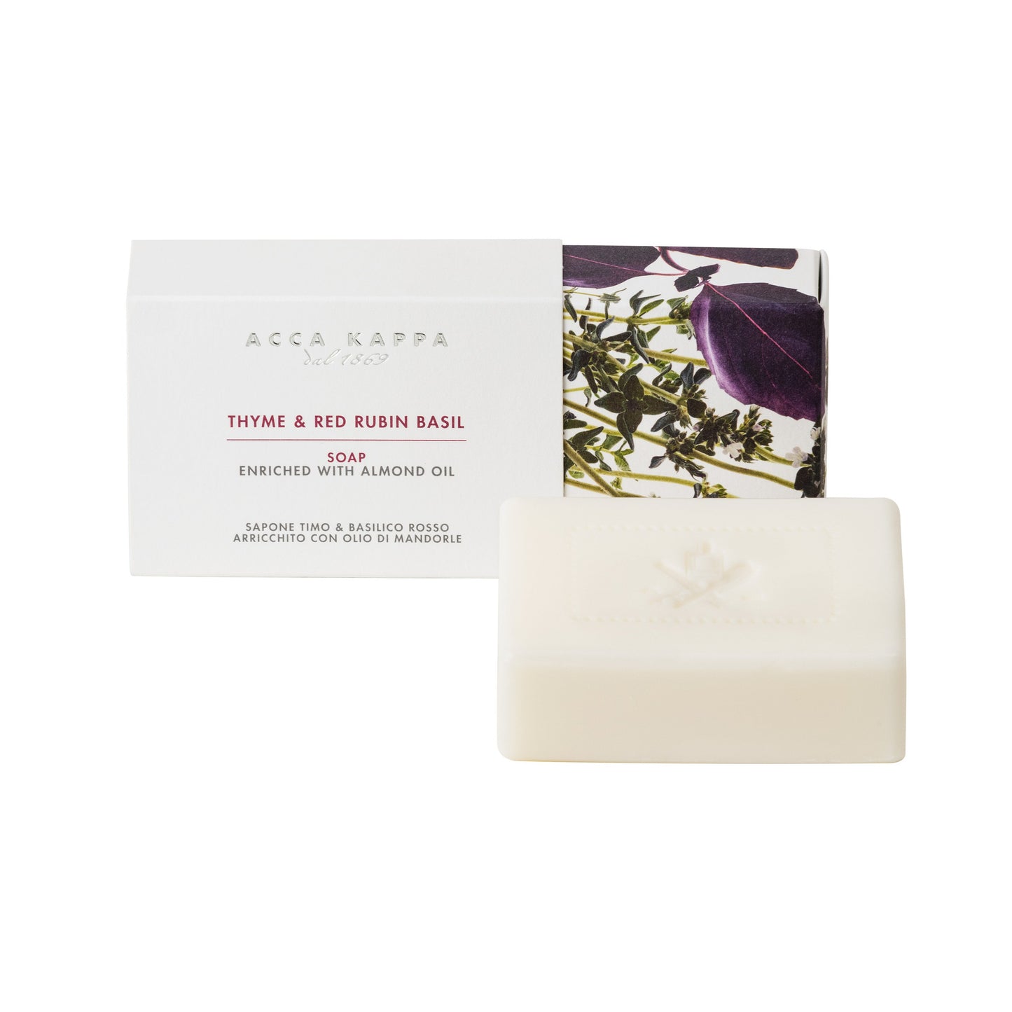 Collection de savons - Thym et basilic Rubin Rouge