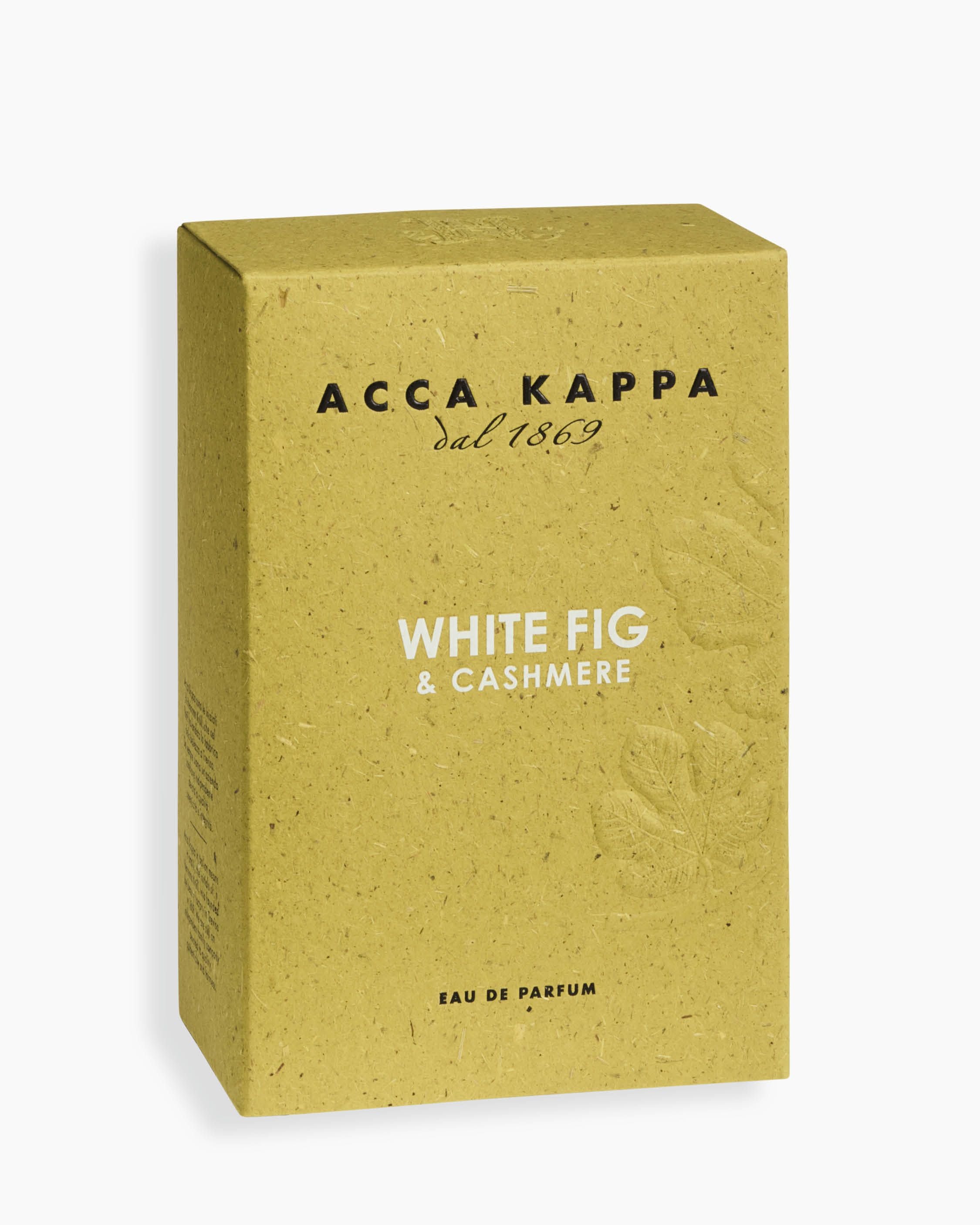 ACCA KAPPA ホワイトフィグ＆カシミヤ　オードパルファン100mLボトル White Fig & Cashmere - Eau de Parfum - 100 ml – Acca Kappa Canada