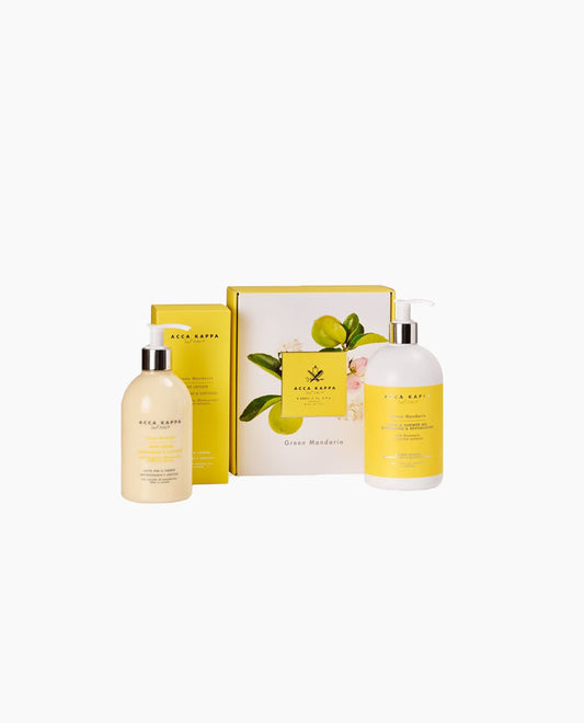 Green Mandarin Gift Set - Shower Gel & Body Lotion