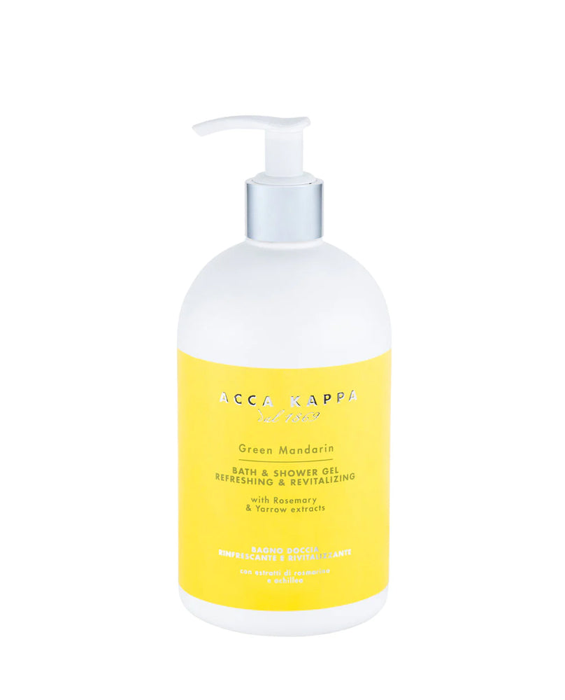Green Mandarin Bath Foam & Shower Gel Acca Kappa Canada