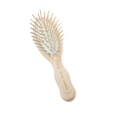 Beechwood Travel Brush With Wood Pins