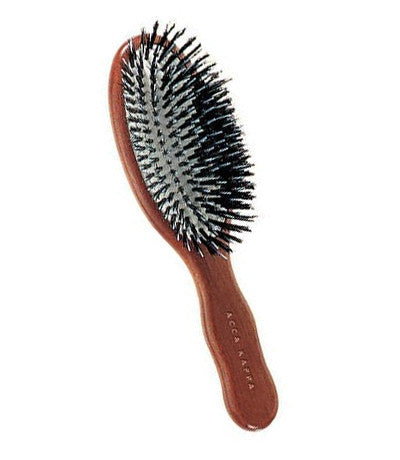 Image of Acca Kappa's Pneumatic Brush with Boar & Nylon Bristles in a Travel Size