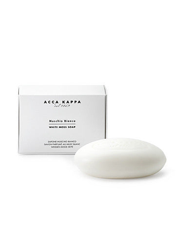 Image of Acca Kappa's White Moss Vegetable-Based Soap for Men or Women